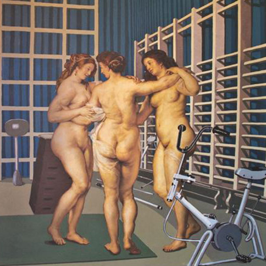 Las tres gracias. De la serie La Mujer, 1970 - 2009  © Isabel Oliver